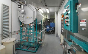 Green mobile steam plant rental boiler